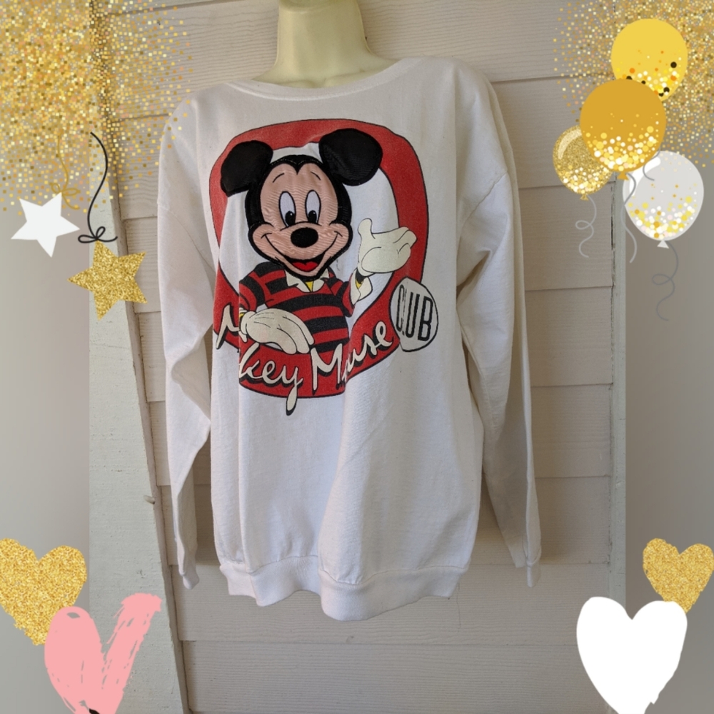 VINTAGE ,70'S MICKEY MOUSE CLUB SWEAT SHIRT